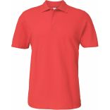 Polo Homme Softstyle Double Piqué Bright Salmon - S