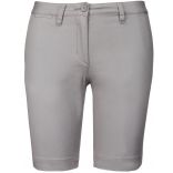 Bermuda chino femme Fine Grey - 34 FR (34)