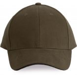 ORLANDO - CASQUETTE 6 PANNEAUX Dark Khaki / Dark Grey