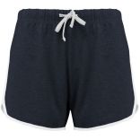 Short de sport femme Navy / White - XS