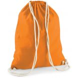 Gymsac en coton Orange