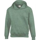 Sweat-shirt enfant à capuche Heavy Blend™ 18500B - Heather Sport Dark Green