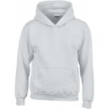 Sweat-shirt enfant à capuche Heavy Blend™ 18500B - White