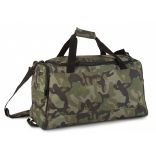 Sac de sport KI0617 - Olive Camouflage de travers