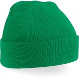 Bonnet original à revers B45 - Kelly Green-One Size