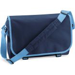 Sac messager BG21 - French Navy / Sky Blue