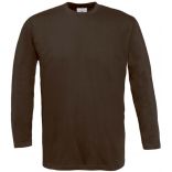 T-shirt homme manches longues exact 190 LSL CG191 - Brown