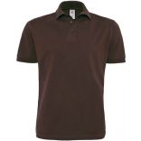 Polo homme manches courtes heavymill HEA - Brown