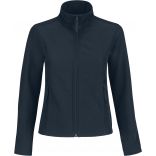 Veste softshell femme ID.701 JWI63 - Navy / Neon Green