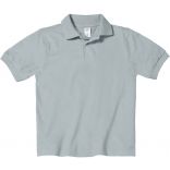 Polo enfant manches courtes Safran SAFE - Pacific Grey