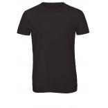 T-shirt homme triblend col rond TM055 - Black