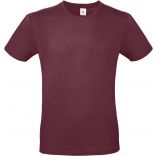 T-shirt homme #E150 TU01T - Burgundy de face