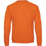 Sweatshirt col rond ID.202 WUI23 - Pumpkin Orange de face