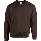 Sweat-shirt col rond Heavy Blend™ GI18000 - Dark Chocolate