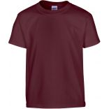 T-shirt enfant manches courtes heavy 5000B - Maroon