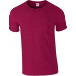 T-shirt homme col rond softstyle 6400 - Antique Cherry Red