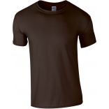 T-shirt homme col rond softstyle 6400 - Dark Chocolate