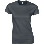 T-shirt femme col rond softstyle 6400L - Charcoal