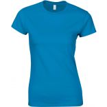 T-shirt femme col rond softstyle 6400L - Sapphire