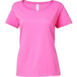 T-shirt femme Softstyle® Deep Scoop 64550L - Azalea