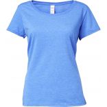 T-shirt femme Softstyle® Deep Scoop 64550L - Heather Royal