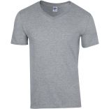 T-shirt homme col V Softstyle GI64V00 - RS Sport Grey