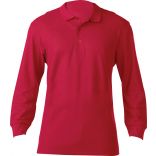 Polo homme manches longues prémium 85900 - Red