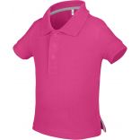 Polo bébé manches courtes K248 - Fuchsia