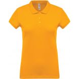 Polo femme piqué manches courtes K255- Yellow