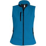 Bodywarmer softshell femme K404 - Aqua Blue