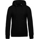 Sweat-shirt homme bio à capuche K482 - Black