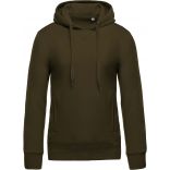 Sweat-shirt homme bio à capuche K482 - Mossy Green