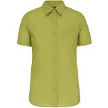 Chemise manches courtes femme Judith K548 - Burnt Lime