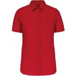 Chemise manches courtes femme Judith K548 - Classic Red