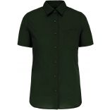 Chemise manches courtes femme Judith K548 - Forest Green