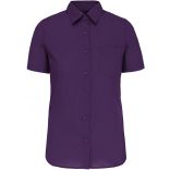 Chemise manches courtes femme Judith K548 - Purple