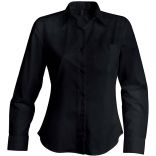 Chemise manches longues femme Jessica K549 - Black