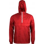 Coupe vent 1/4 zip K602 - Red / White