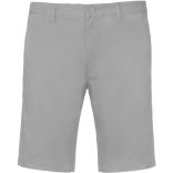 Bermuda homme chino K750 - Fine Grey