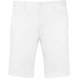 Bermuda homme chino K750 - White