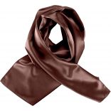 Foulard satiné K861 - Chocolate