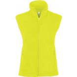 Gilet femme micropolaire Mélodie K906 - Fluorescent Yellow