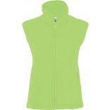 Gilet femme micropolaire Mélodie K906 - Lime