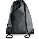 Sac à dos avec cordelettes KI0104 - Dark Grey-One Size