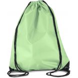 Sac à dos avec cordelettes KI0104 - PISTACHIO GREEN - 44 x 34 cm