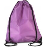 Sac à dos avec cordelettes KI0104 - RADIANT ORCHID - 44 x 34 cm