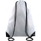 Sac à dos avec cordelettes KI0104 - White - 44 x 34 cm