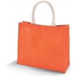 Sac de plage en jute KI0219 - Saffron-One Size