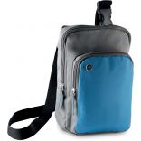 Sac bandoulière KI0301- Slate Grey / Aqua Blue