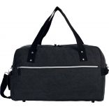 Sac de voyage en coton canvas KI636 - Washed Black